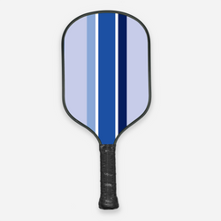 Striped Pickleball Paddle - Blue