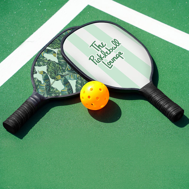 The Pickleball Lounge Paddle - Green