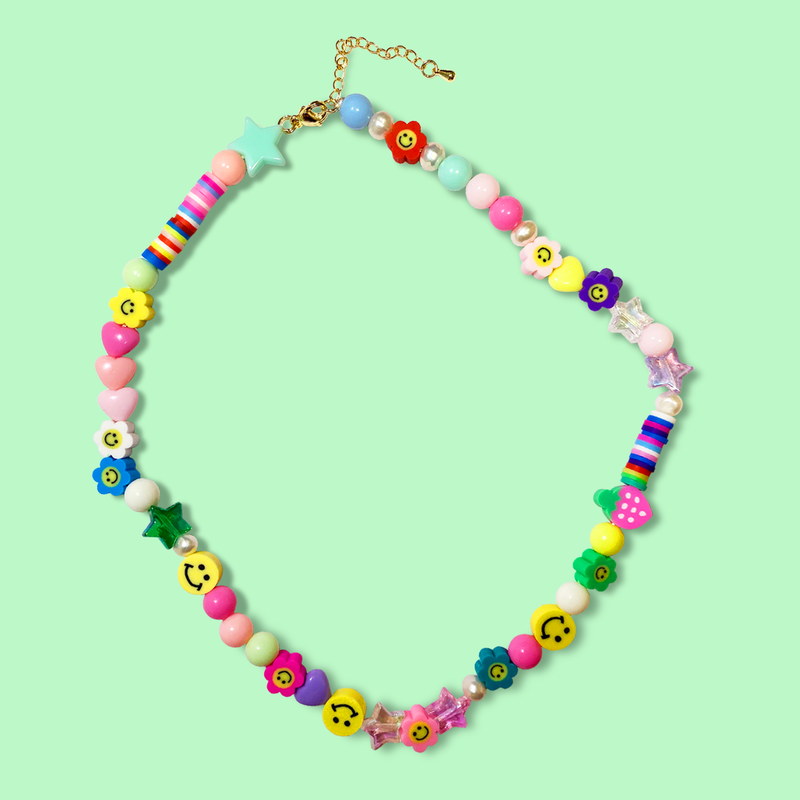 Summer Vibes Bead Necklace